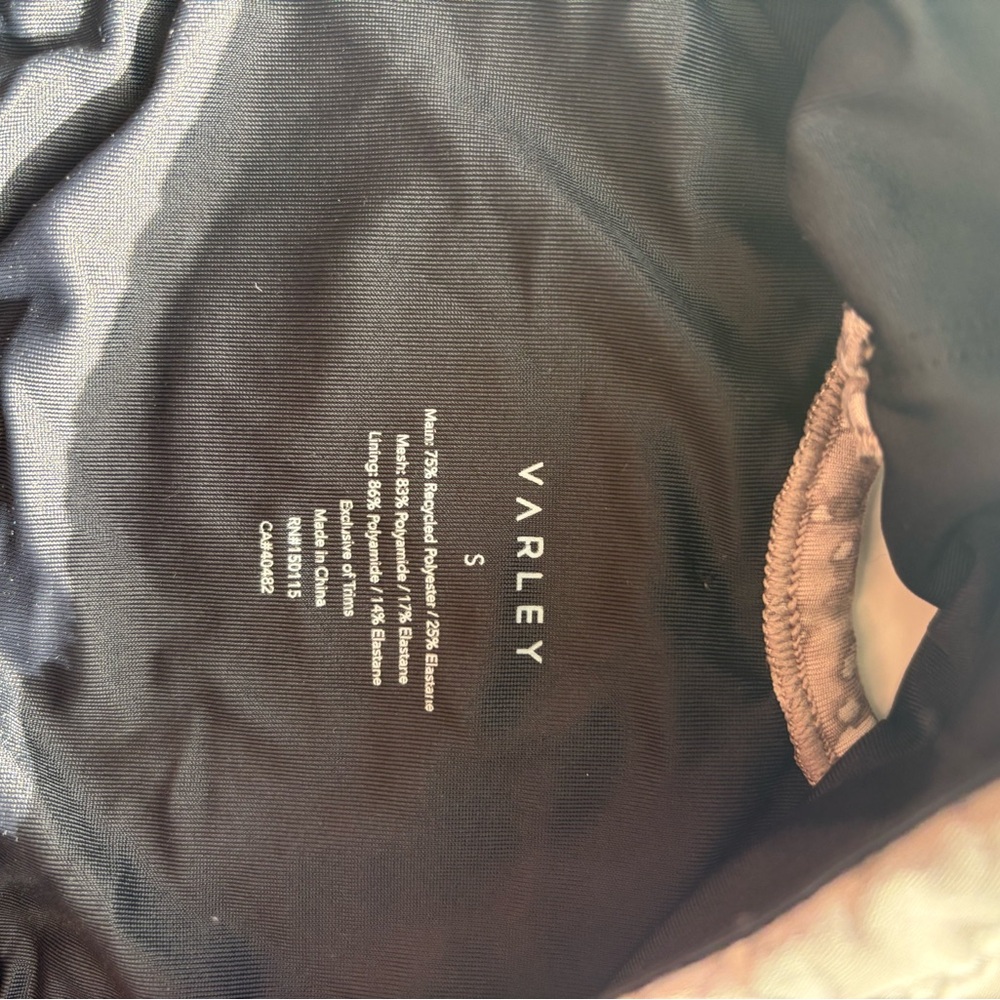 Varley Black and Beige Jacket